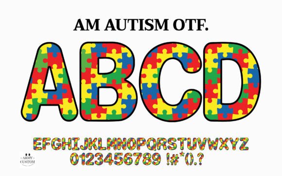 Am Autism: A Font with Purpose and Impact