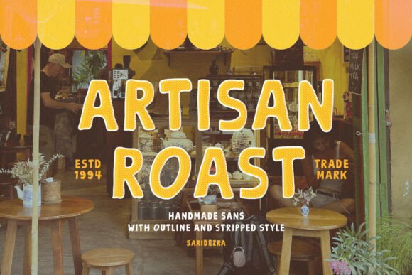 Artisan Roast: A Handmade Font with Three Styles for Unique Design
