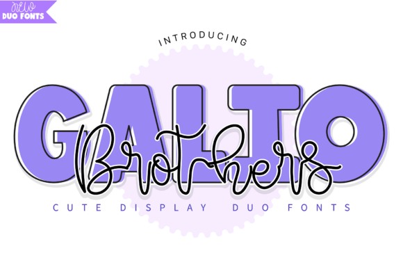 Galio Brothers Duo: A Friendly Font Pairing for Modern Design