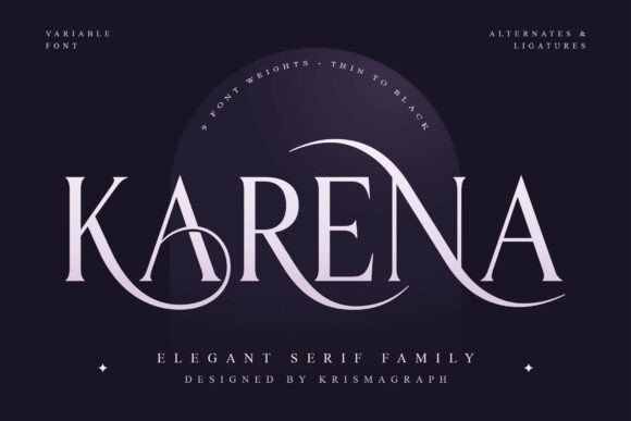 Introducing Karena: A Serif Font That Elevates Design