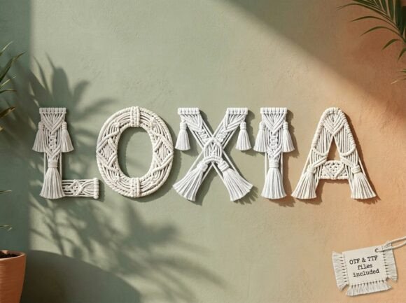 Loxia: A Bold Statement in Typography
