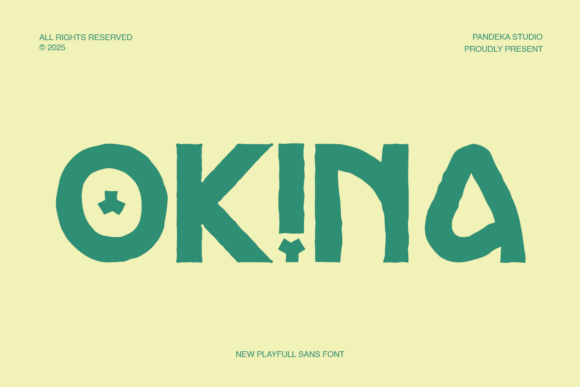 Okina: A Font That Adds Flavor to Your Brand
