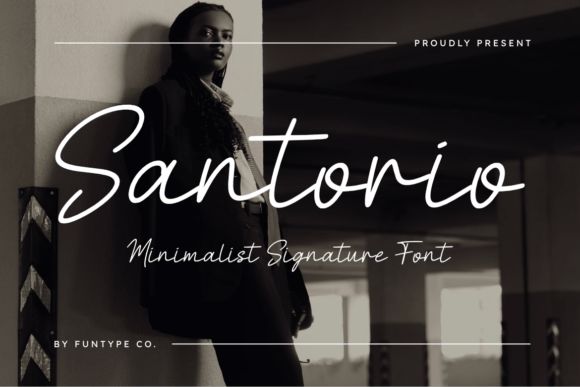 Santorio: A Minimalist Font for Modern Design