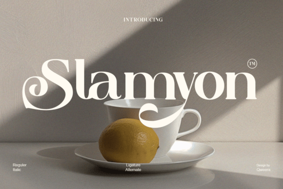 Slamyon: Elevating Typography in Modern Design
