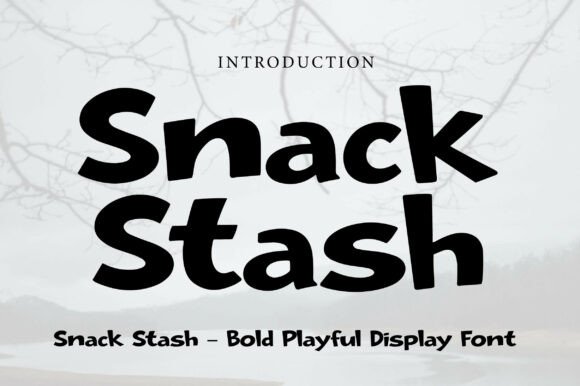 Snack Stash: A Font That Brings Joy to Every Project