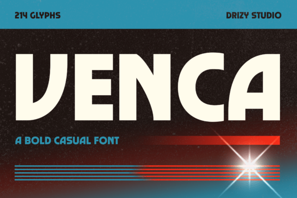 Venca Bold: A Font That Speaks with Confidence